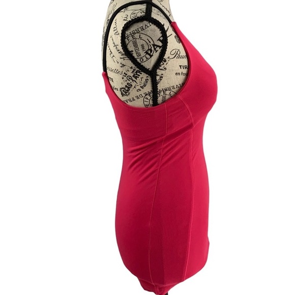 Champion Workout Tank Top Lightly padded, Mesh Back, fuchsia pink, Women's XS - Picture 4 of 11